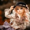 doll, winters, hat